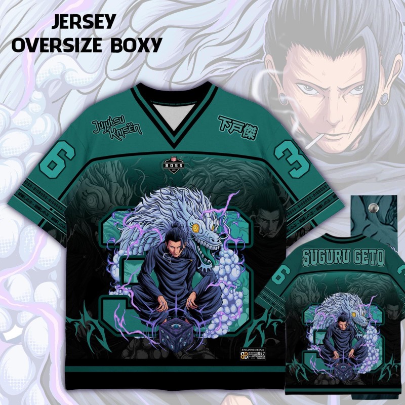 Anime Jujutsu Kaisen Merchandise - 애니메이션 Jujutsu Kaisen Choso 프린트 저지