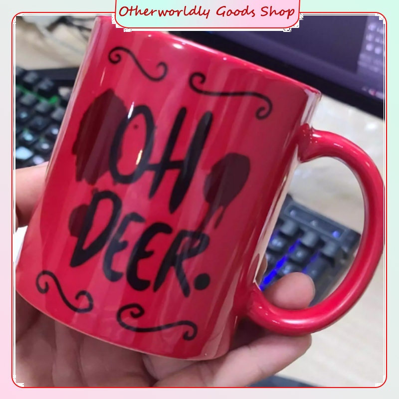 해즈빈 호텔 알라스토르 만화 세라믹 머그컵 실용적인 장 - Anime Merchandise Mugs 리뷰 및 가격