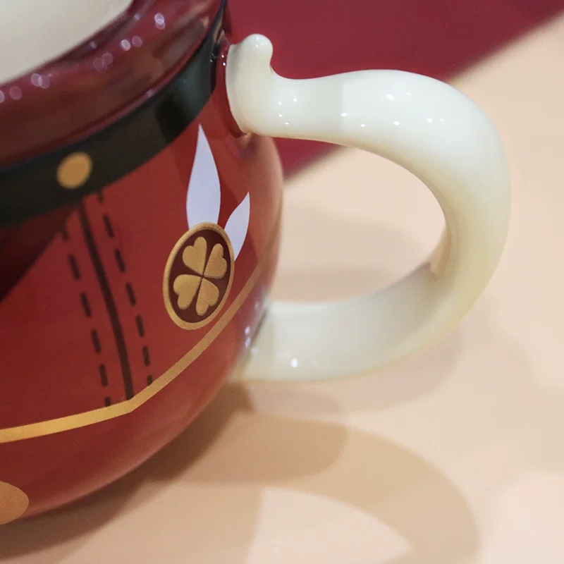 “정품” 겐신 임팩트 상품, 애프터눈 티 컵과 받침 세 - Anime Merchandise Mugs 리뷰 및 가격