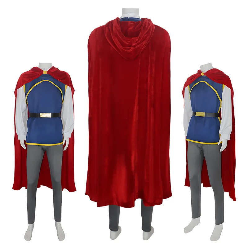 애니메이션 성인 남성 코스프레 의상 백설공주 왕자 무대 - Anime Merchandise Men 리뷰 및 가격