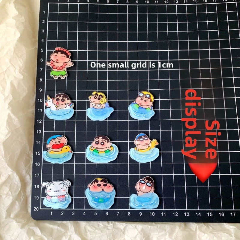 크레용신짱 시로 만화 귀여운 아크릴 패치 카와이 DIY - Anime Merchandise Mugs 리뷰 및 가격