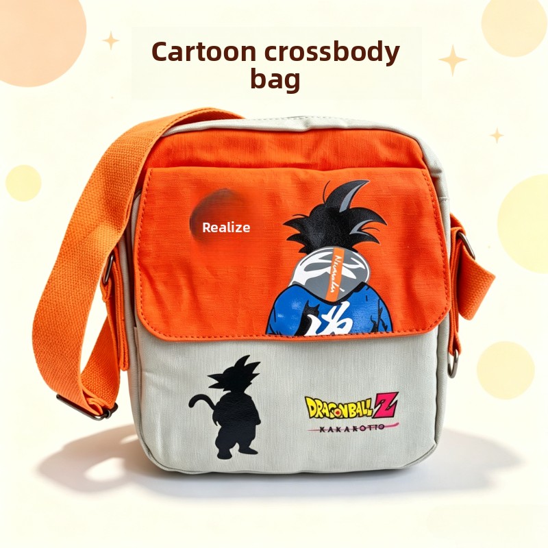 드래곤볼 만화 캐릭터가 그려진 숄더백, 개성 있는 디자 - Anime Merchandise Japan 리뷰 및 가격