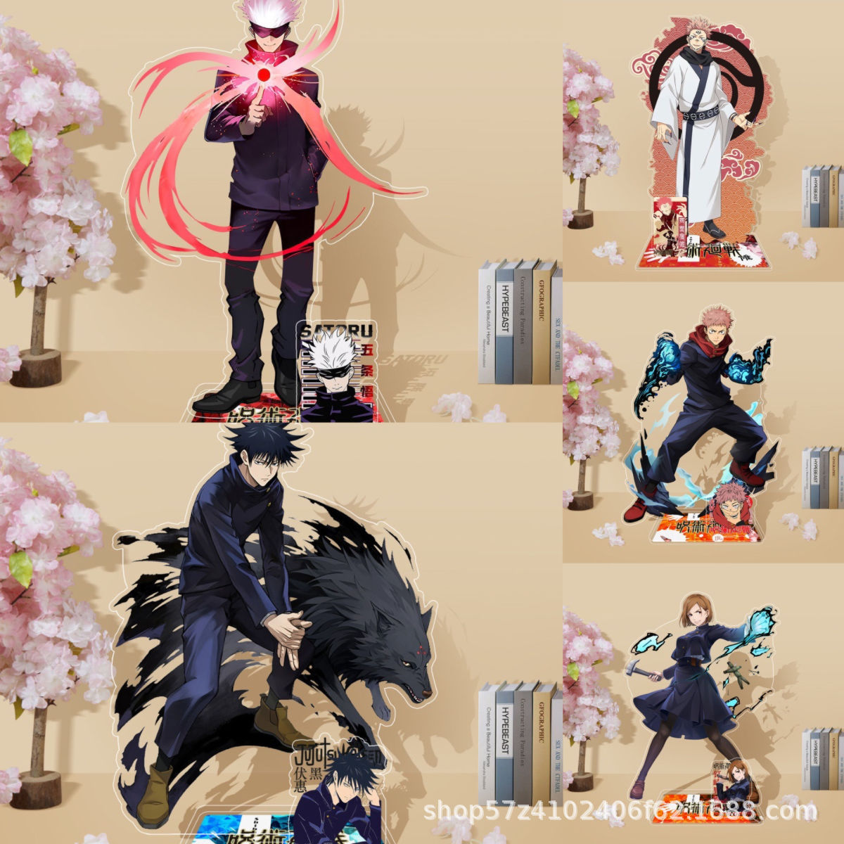 애니메이션 주술회전 아크릴 스탠드 신상 고죠 사토루 후 - Anime Jujutsu Kaisen Merchandise 리뷰 및 가격