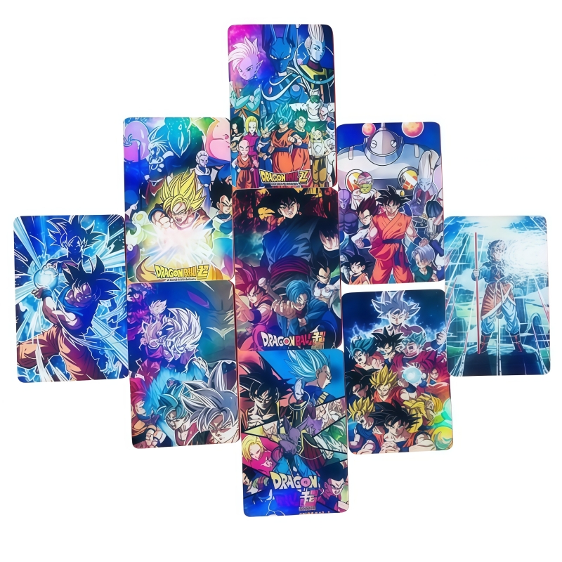 50개 드래곤볼 홀로그램 카드 만화 애니메이션 상품 고 - Anime Merchandise Japan 리뷰 및 가격