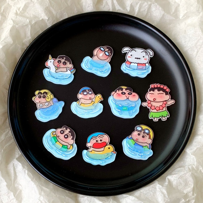 크레용신짱 시로 만화 귀여운 아크릴 패치 카와이 DIY - Anime Merchandise Mugs 리뷰 및 가격